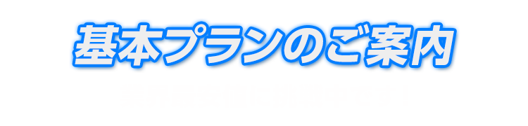 基本プランのご案内